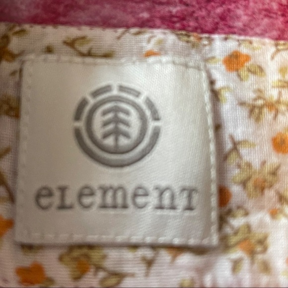 Element Light Red Boho Hooded Sweatshirt - Picture 6 of 7